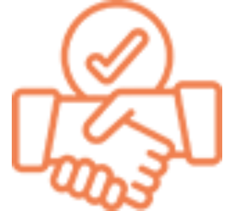 handshake orange